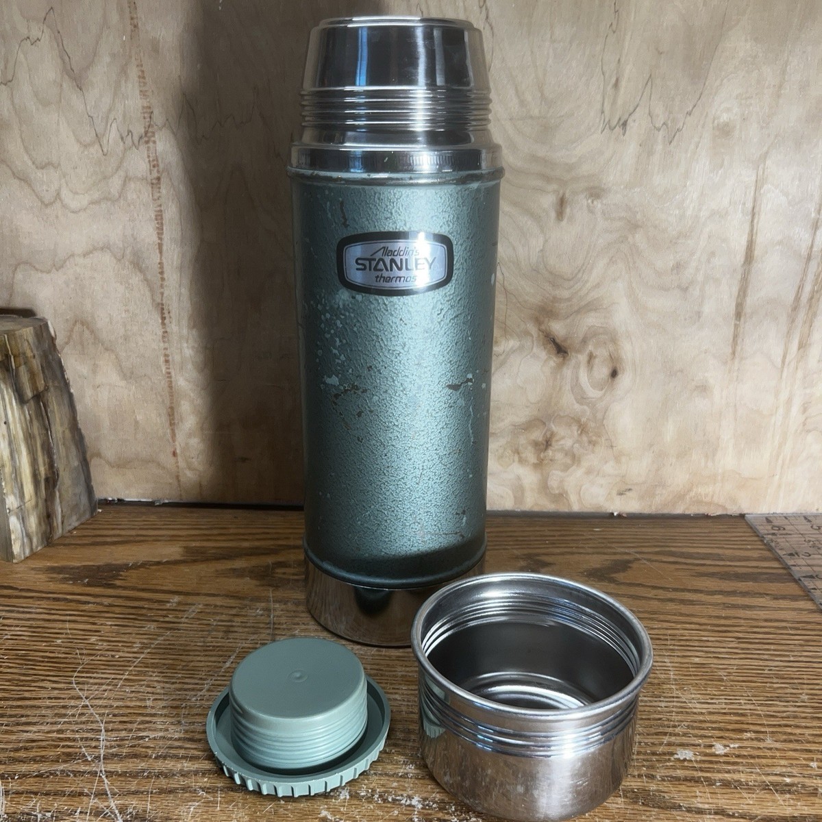 Vintage Stanley Aladdin No. 125 A-1357 B Quart Wide Mouth Thermos