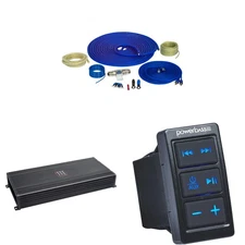 PowerBass PBX-600.6 6 Channel 100 Watt x 6 with XL-BTRS Rocker Switch Bluetoo...