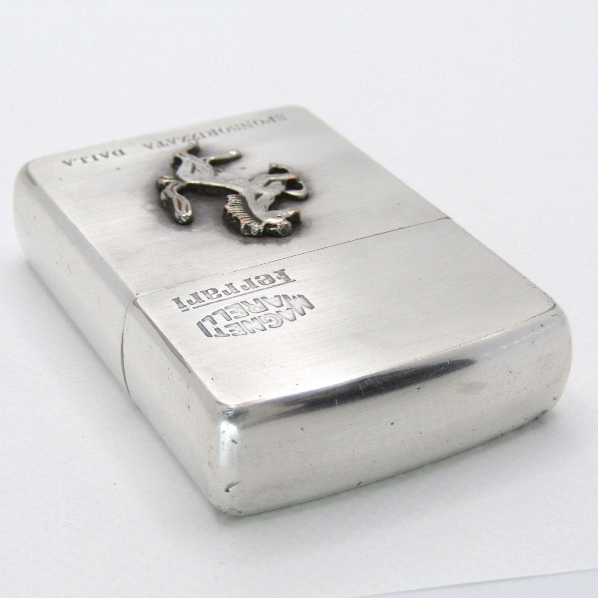 Ferrari Magneti Marelli Prancing Horse Metal Zippo Oil Lighter