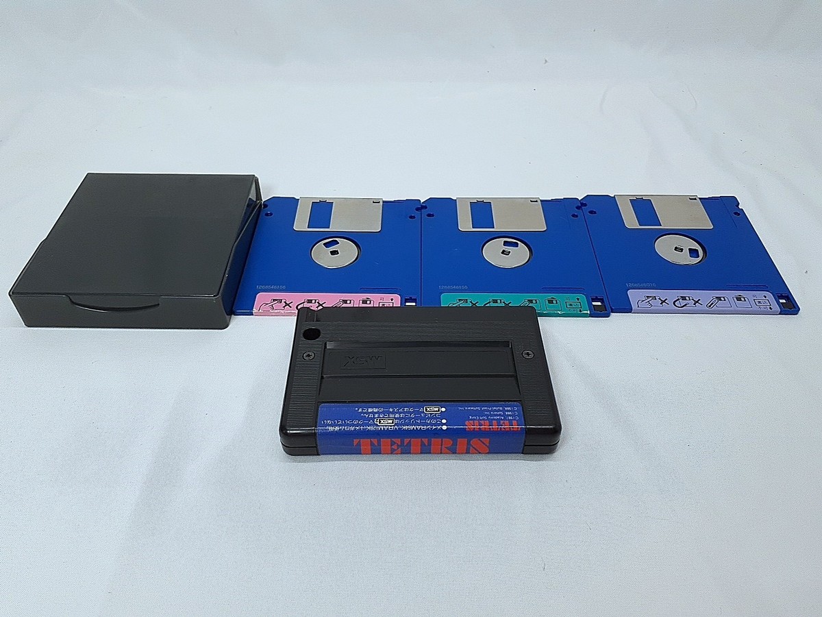 MSX Turbo R FS-A1GT Panasonic Console Boxed set Full Recap Tetris