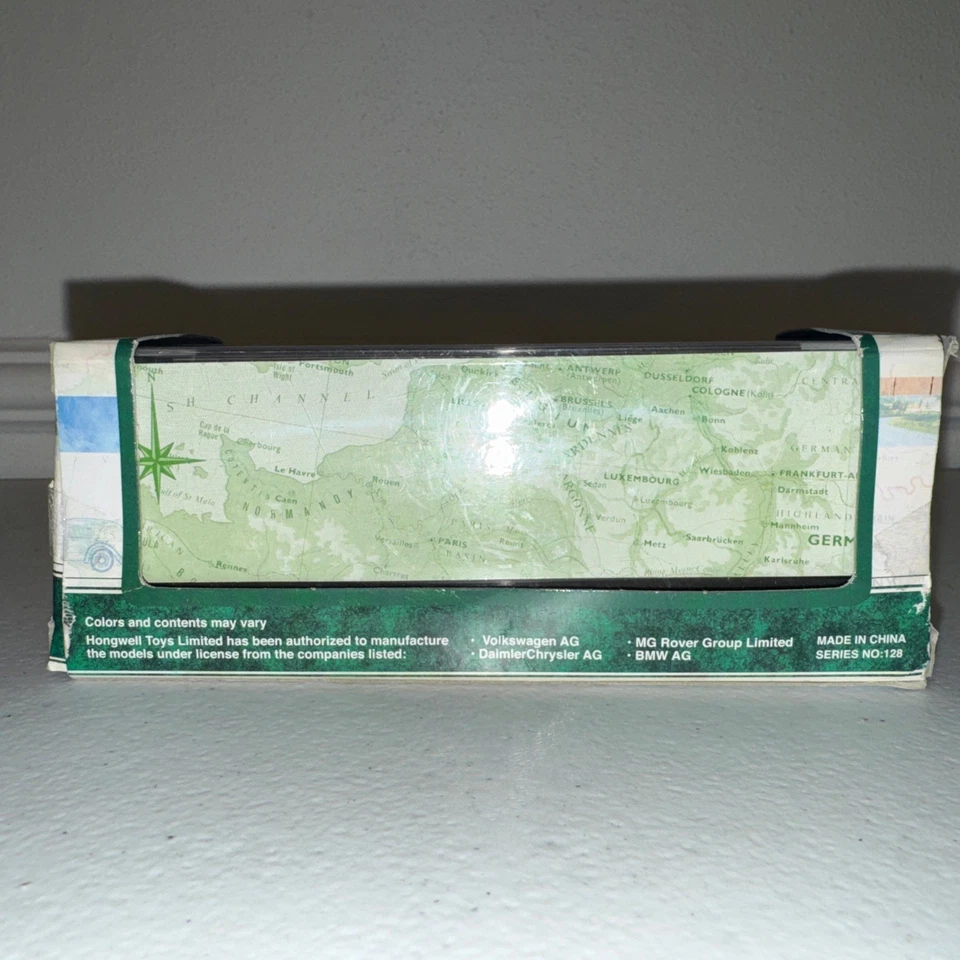 Cararama Volkswagen Beetle con remolque de viaje 2002 artículo # 12806 raro Foto 2 de 4