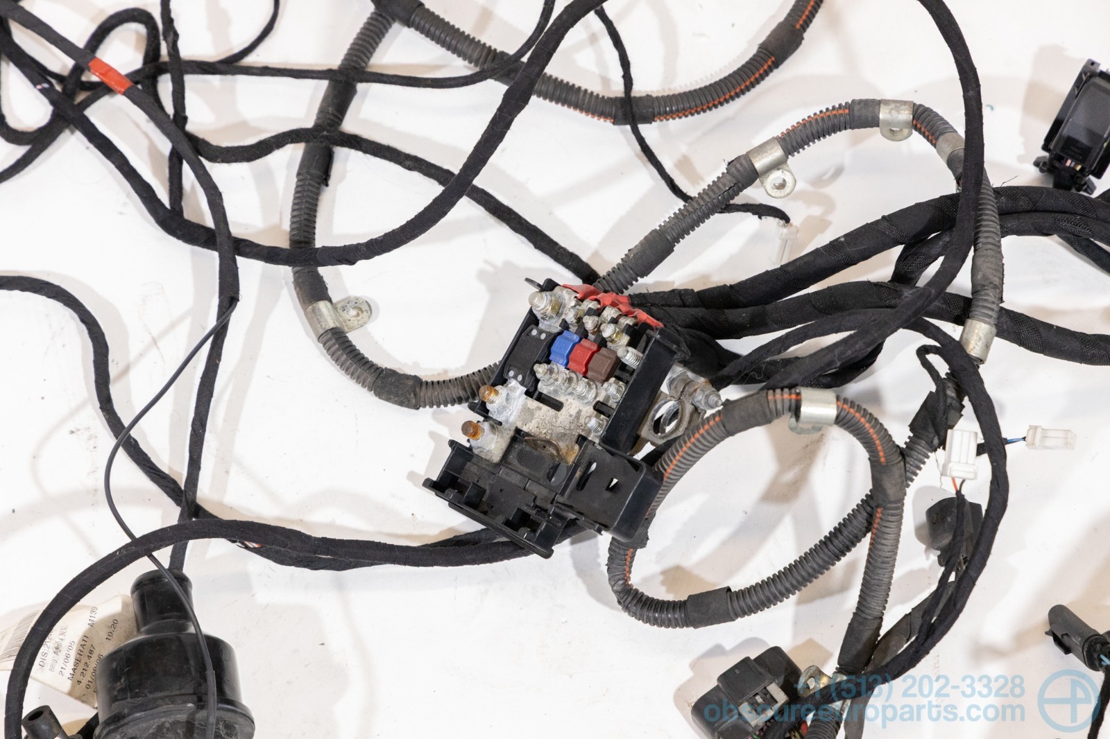 Used 2003-2007 Maserati M139 Quattroporte Complete Trunk Wiring Harness