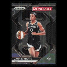 Jackie Young #WNBA15 2024 Panini Prizm Monopoly WNBA Las Vegas Aces Basketball