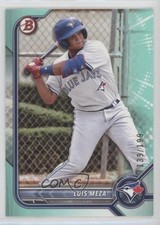 2022 Bowman Draft Aqua 139/199 Luis Meza #BD-89 ut4