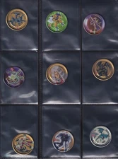27 Bulk Lot Yu-Gi-Oh Metalix Tazos Gold Silver