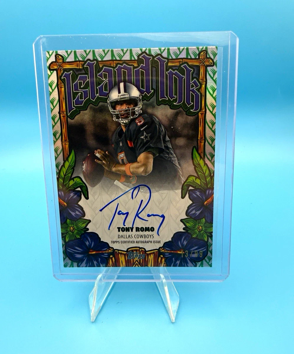 Tony Romo Football Sports Trading Card Singles Serial Numbered for