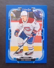 Cole Caufield Blue Border 2025-26 O-Pee-Chee Hockey Parallel #3 Mint