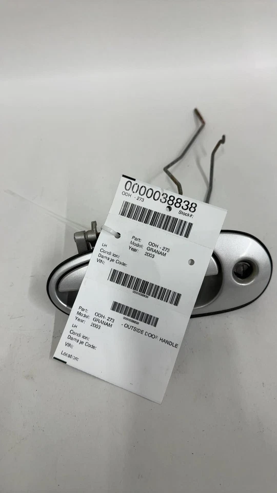 Pontiac Grand AM 1999-2005 manija de puerta exterior lado del conductor izquierda Foto 2 de 4