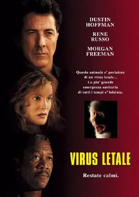 Dvd VIRUS LETALE Dustin Hoffman Rene Russo Morgan Freeman nuovo sigillato 1995