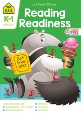 School Zone Reading Readiness K-1 Workbook: 64 Pages, Kindergarten, 1st Grad...