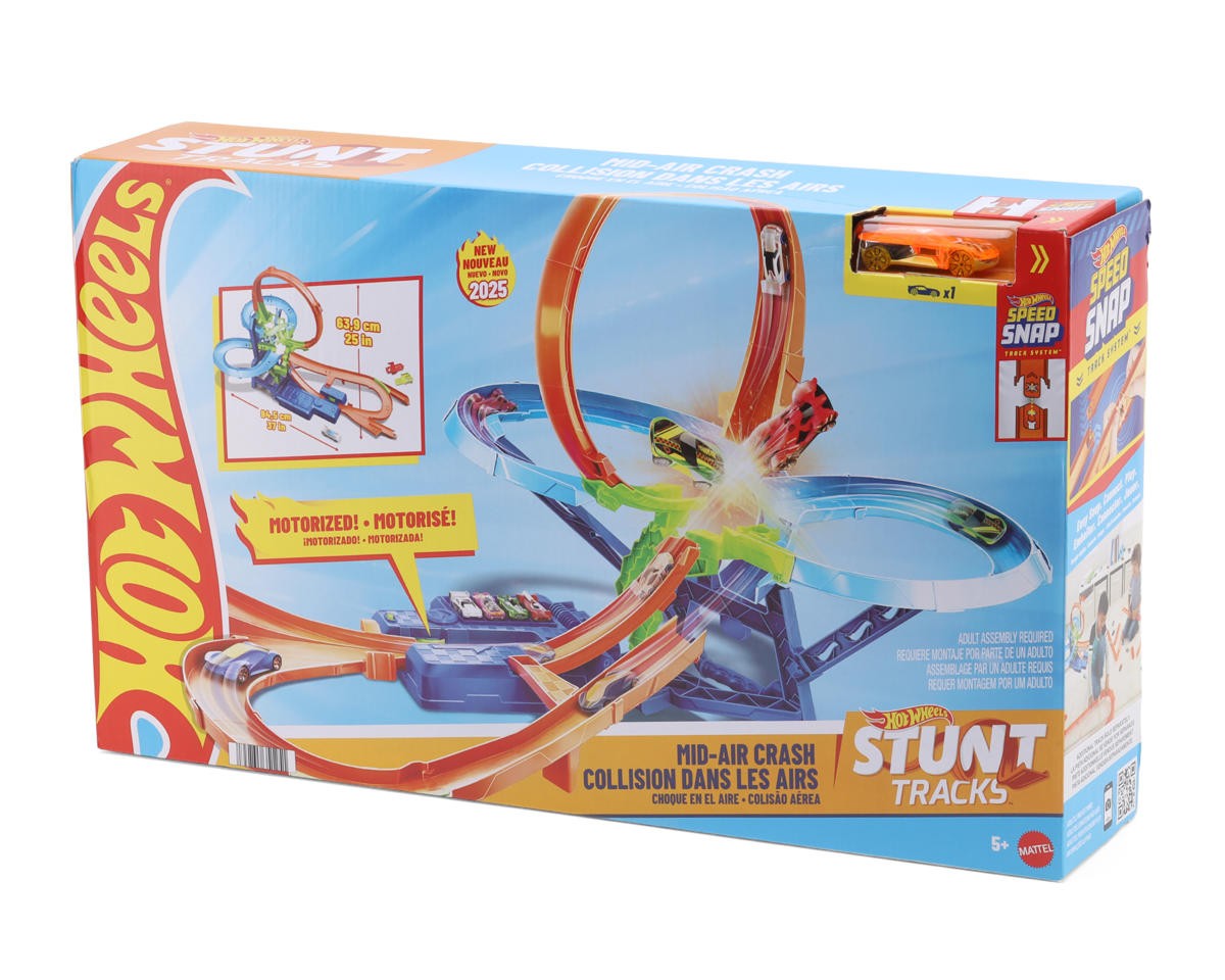 Mattel Hot Wheels Stunt Tracks™ Mid-Air Crash Playset [MTTJKJ78