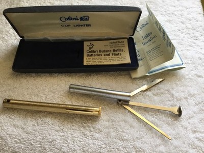 COLIBRI CLIP LIGHTER ALL IN ORIGINAL BOX