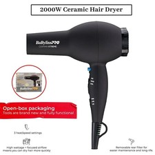 BaByliss Pro Ceramix Xtreme 2000W Ceramic Hair Dryer, Professional - 10 Off