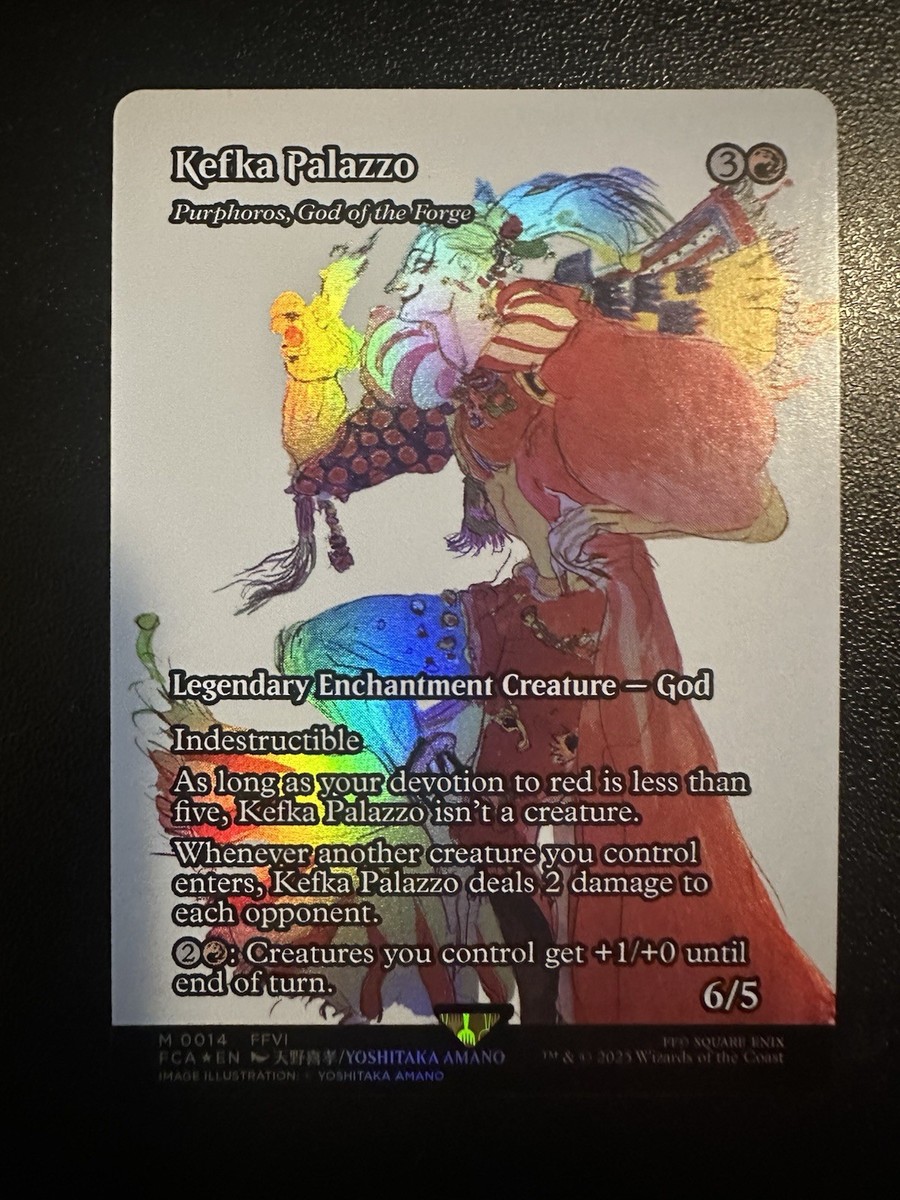 Mtg [FOIL] ケフカ・パラッツォ/Kefka Palazzo FCA Mtg [FOIL] ケフカ・パラッツォ/Kefka Palazzo FCA MTG ケフカ