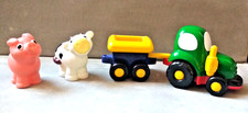 Toy Tractor & Trailer (press funnel to play "Old MacDonald had a Farm" tune)