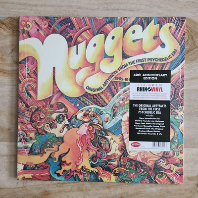 Nuggets - Psychedelic Era 1965-1968 Vinyl 2LP Shrink 180 Gram Rhino 40th 2012 NM
