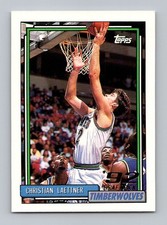 1992-93 Topps #334 Christian Laettner Near Mint or Better Rookie