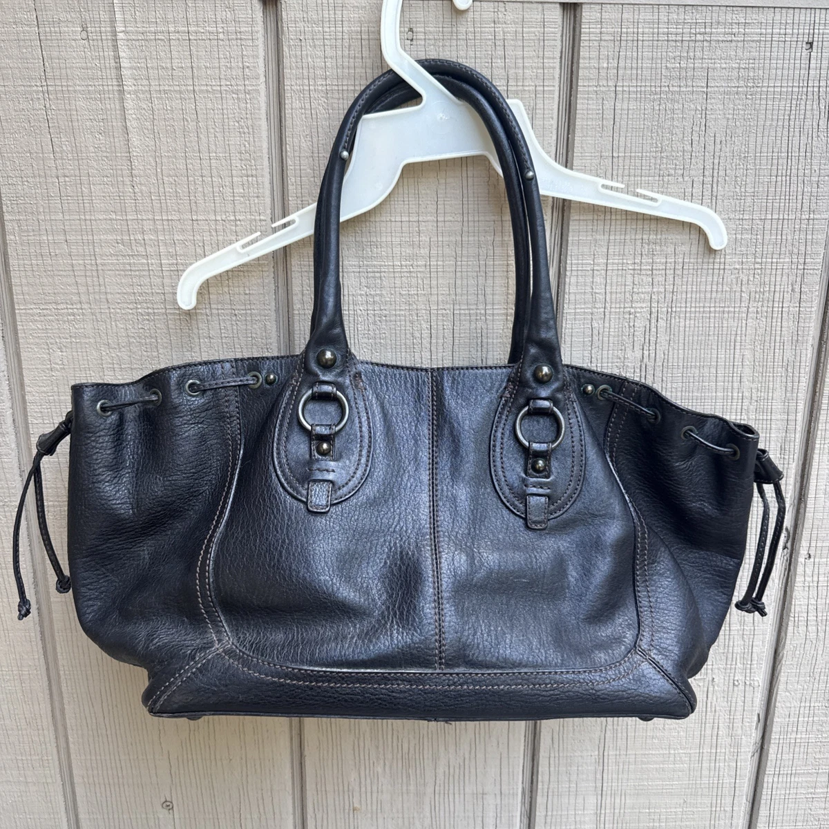 25+ Banana Republic Leather Exterior Black Bags & Handbags for