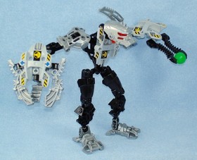 Lego 7157 THUNDER Hero Factory Villain Warrior - Complete with Manual + Weapons