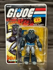 G.I. JOE SUPER7 REACTION  FATAL FLUFFY UNPUNCHED MOC
