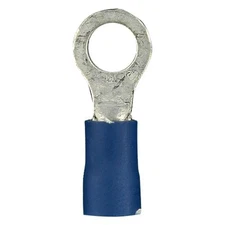 Install Bay BVRT10 #10 16/14 Gauge Vinyl Insulated Blue Ring Terminals