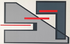 MARIO RADICE: Bellissima Serigrafia di cm. 76x56, Firmata, Numerata. STUPENDA!!!