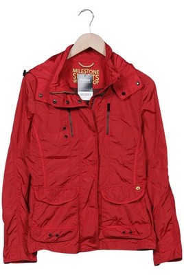 MILESTONE Jacke Damen Anorak Jacket Kurzmantel Gr. EU 38 Rot #x85i2su