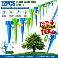 Automatic Drip Irrigation System Self Watering Adjustable for Flower Plants Gree