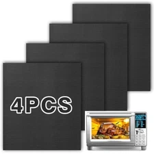 4 Pack Air Fryer Liners for Nuwave Bravo Air Fryer Toaster Smart Oven,