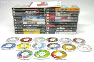 Lot of 36 Sony PSP Games