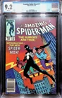 Amazing Spider-Man #252 (1963) CGC 9.2 newsstand * white pgs * 1st Black Costume