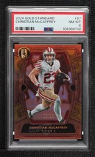 2024 Panini Gold Standard 95/99 Christian McCaffrey #87 PSA 8 1z6