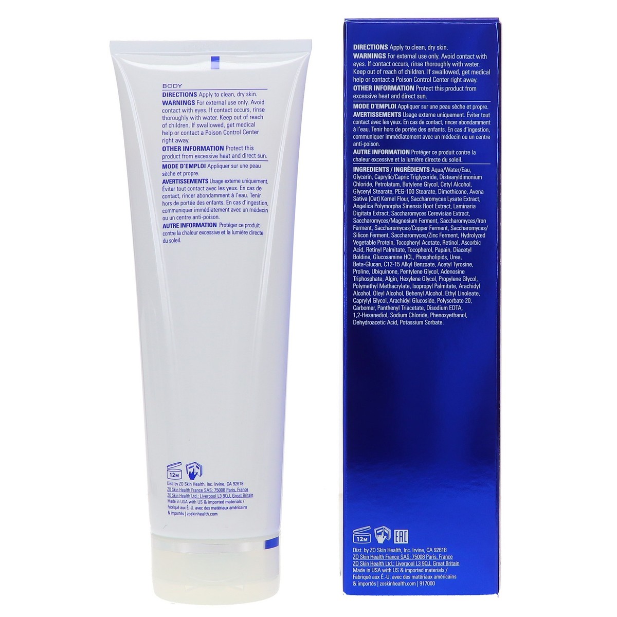 ボディクリーム ZO SKIN HEALTH BODY EMULSION 240mL Body Emulsion | Body Emulsion Lotion | ZO Skin Health, Inc.