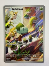 Pokémon Bulbasaur 143/142 Illustration Rare Stellar Crown NM