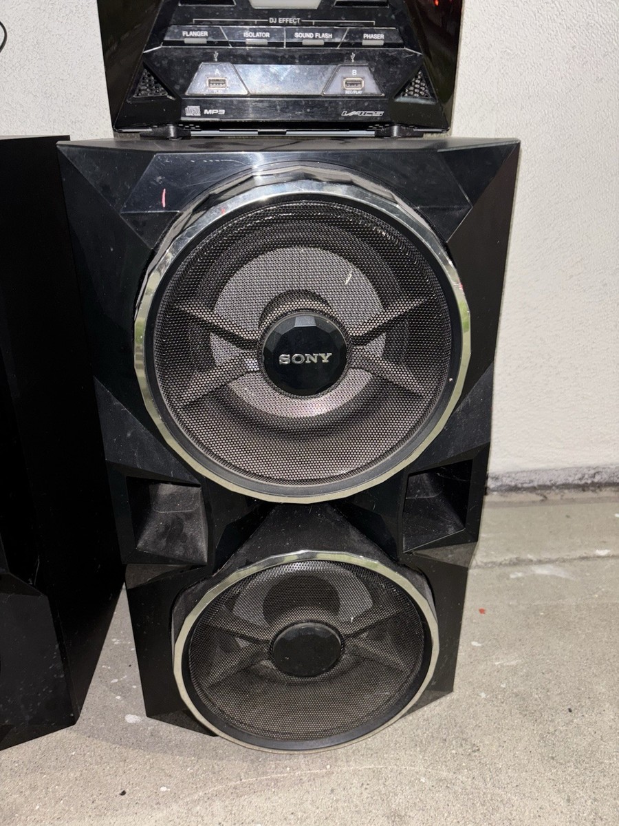 Sony LBT-GPX77 Home Audio System Bluetooth, Loud, with Lights for