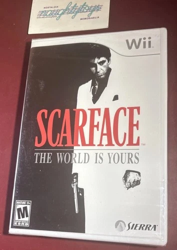 Scarface: The World is Yours (Nintendo Wii, 2007) **New & Sealed** NOS RARE