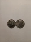 Lot Of 2 1989 Kennedy Half Dollars