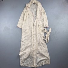 Christian Dior Vintage Nightgown Womens Small Lace Long Lingerie 70s Y2K Robe