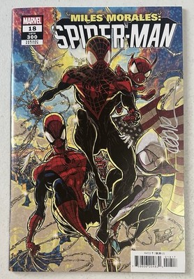 MILES MORALES: SPIDER-MAN #18 1:25 SIGNED KAARE ANDREWS NM/NM+