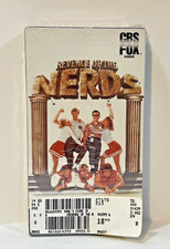 Revenge Of The Nerds 1984 VHS, 1985 CBS Fox Robert Carradine New Factory Sealed
