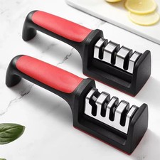 4 StageS Knife Sharpening Kitchen Blade Tool Sharp Professional Knife Sharpener