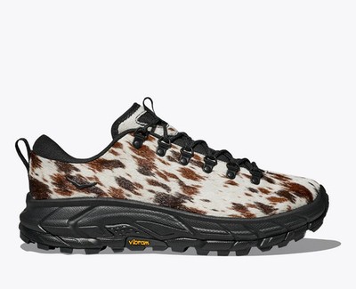 HOKA Tor Summit Unisex Sneaker Schwarz Animal Print