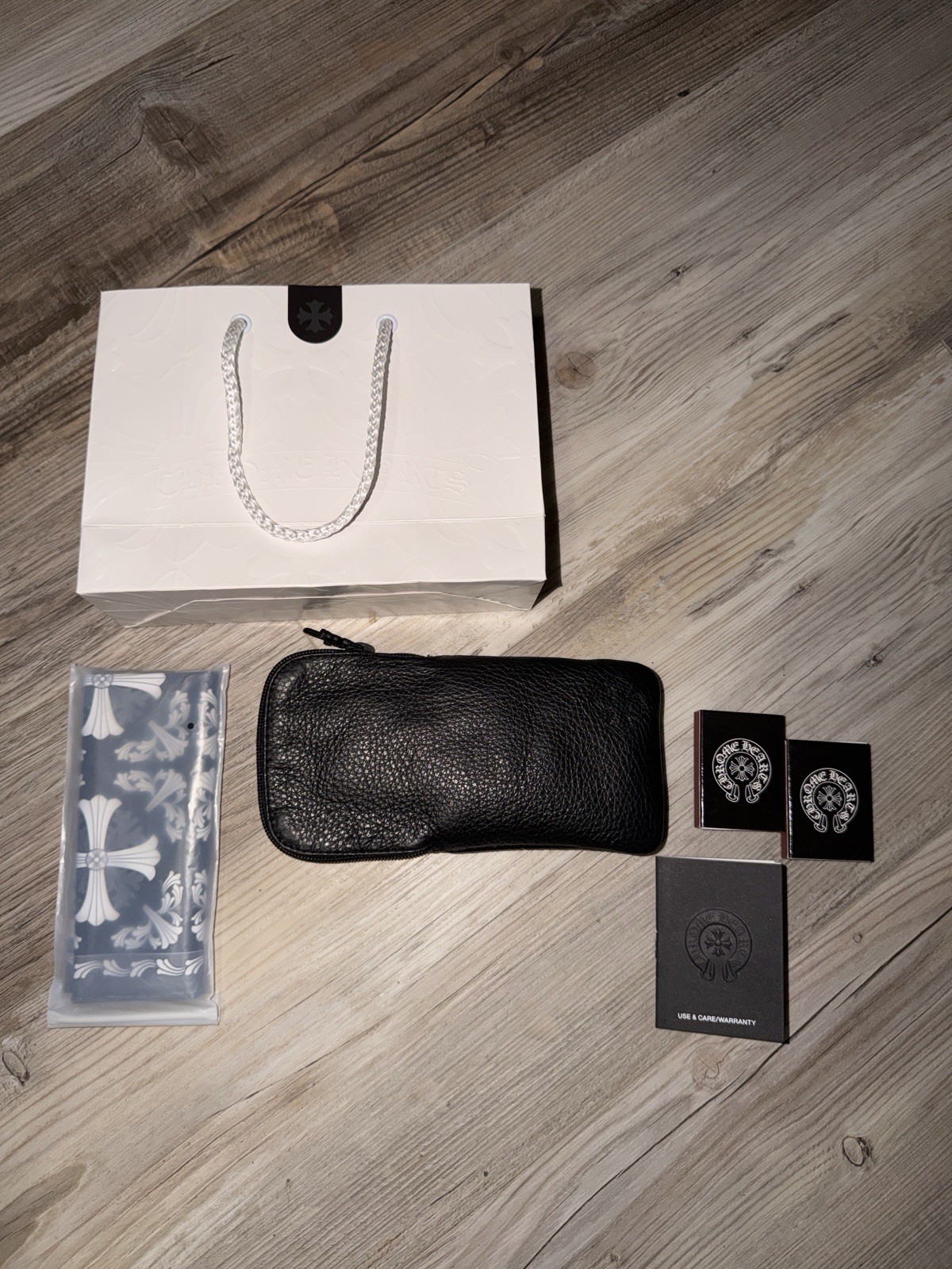 Chrome Hearts BoxOfficer Authentic Black Sunglasses .925 silver RARE Blk Lens thumbnail 3