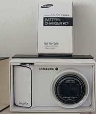 SAMSUNG GALAXY CAMERA EK-GC110 WHITE BRAND NEW IN OPEN BOX  BATTERY CHARGER KIT