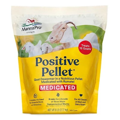 Manna Pro Positive Pellet Goat Dewormer 6 Lb