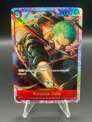 #ad • Roronoa Zoro • OP01 025 SR Romance Dawn Holo Foil One Piece TCG NM $8.00