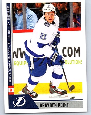 Brayden Point 2018-19 Panini Stickers #228 Tampa Bay Lightning