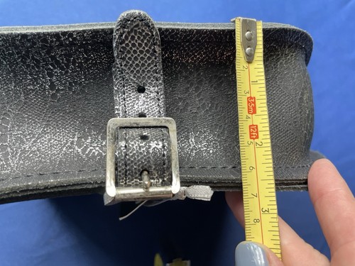 Zatchels Black And Silver Embossed Saddle Bag. - Picture 5 of 5