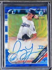 Lewis, Jimmy - 2019 Bowman Draft Chrome - Autograph - 38/150