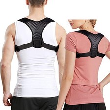 Posture Corrector Adjustable Breathable Back Brace for Women and Men, Support...